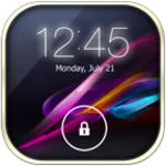 wow xperia lock screen android application logo